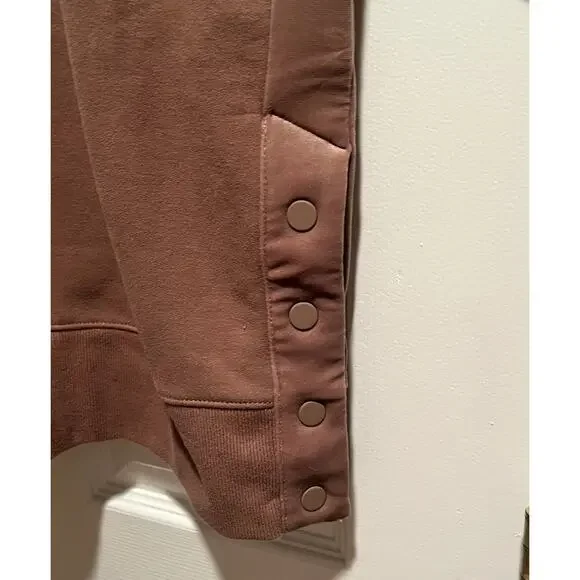 Athleta Retroplush Velvet Crewneck Sweatshirt Size Small - Picture 5 of 8